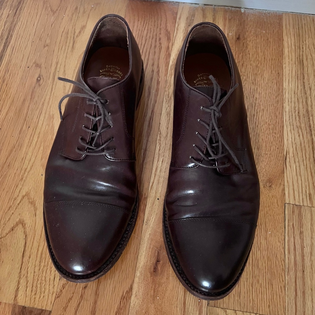 Jcrew Ludlow Cap Toe Leather Oxfords In Size 11